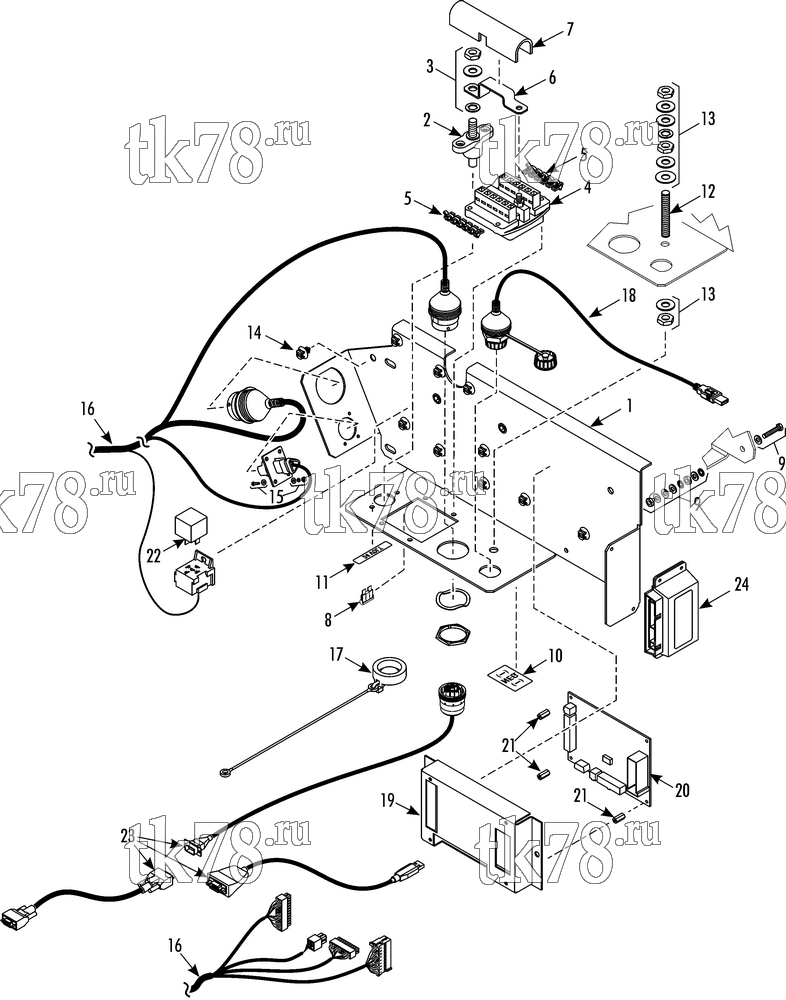 Каталог запчастей для Thermo King AT16-M5 IntelligAIRE III ASSEMBLY