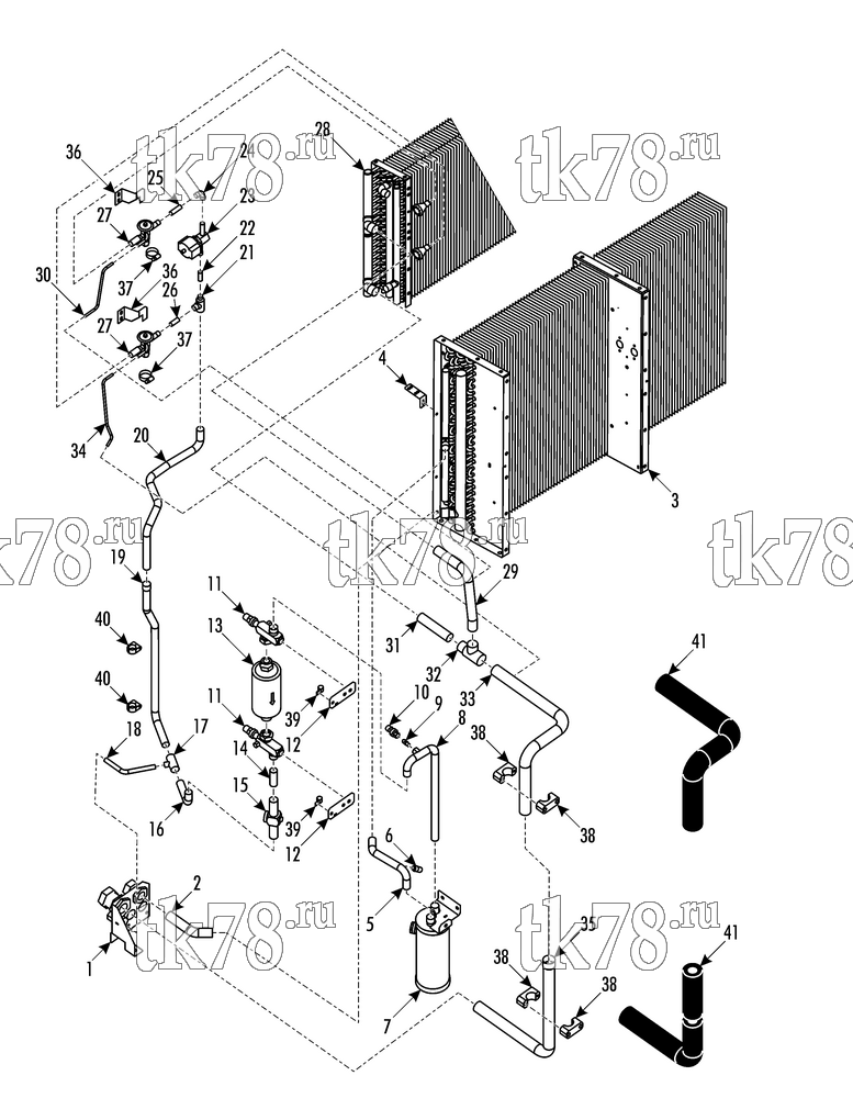 Каталог запчастей для Thermo King TDD GO TRANSIT REFRIGERATION COMPONENTS