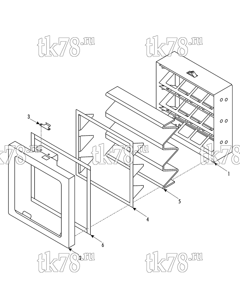 Каталог запчастей для Thermo King LOCO PH37 FRESH AIR FILTER