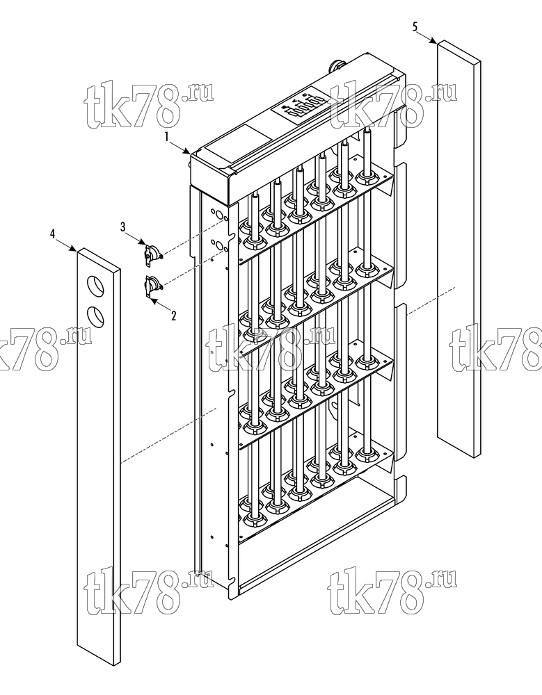 Каталог запчастей для Thermo King LOCO PH37 HEATER
