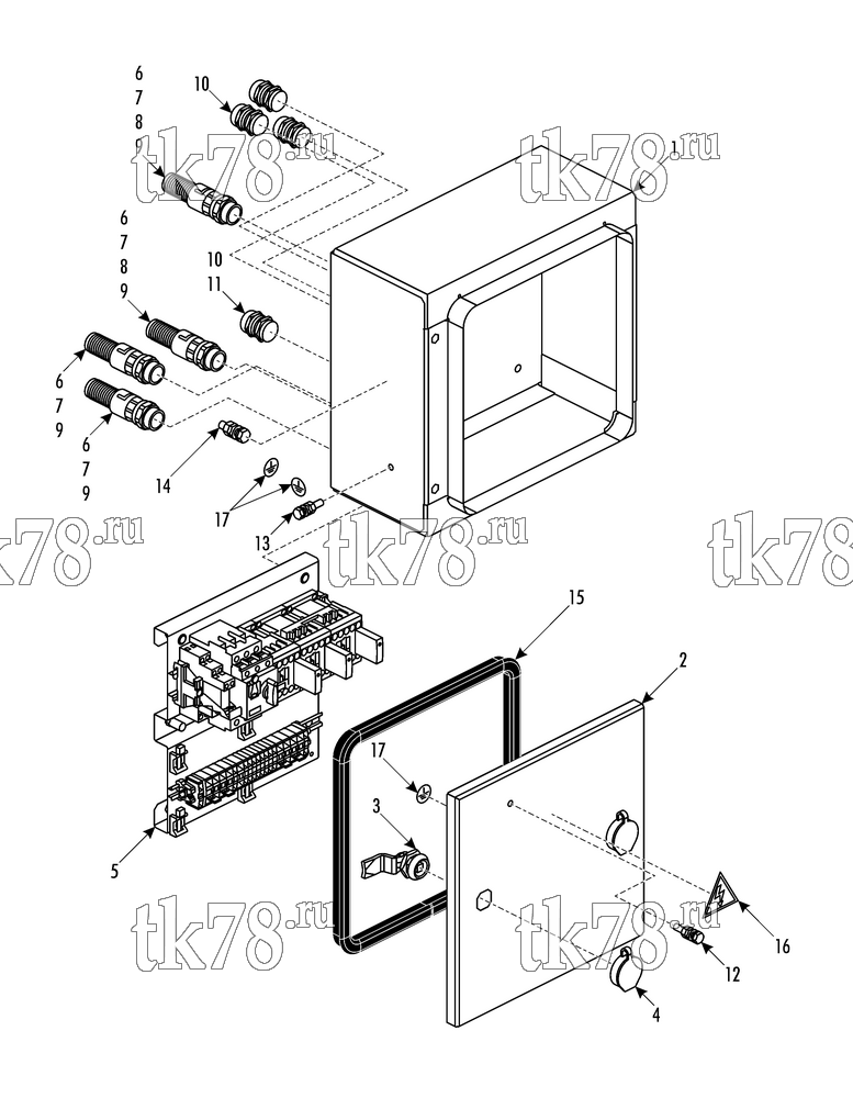 Каталог запчастей для Thermo King LOCO PH37 ELECTRO BOX