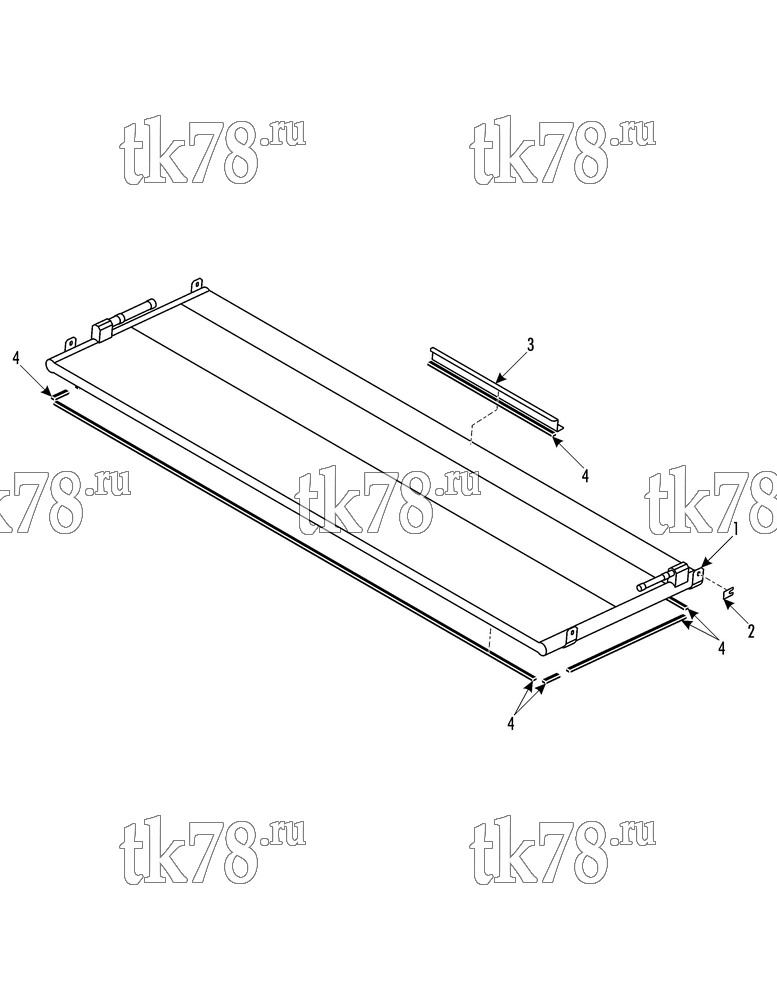Каталог запчастей для Thermo King X900 1012 CONDENSER (10/2012 and after)
