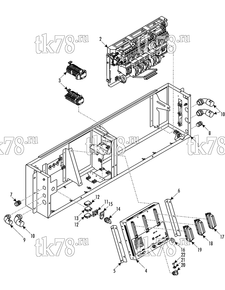 Каталог запчастей для Thermo King LRC 35 MKII AUBAGNE ELECTRO BOX