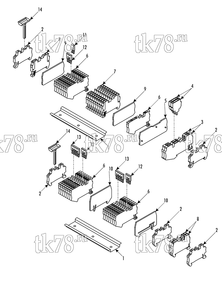 Каталог запчастей для Thermo King LRC 35 MKII AUBAGNE TERMINALS