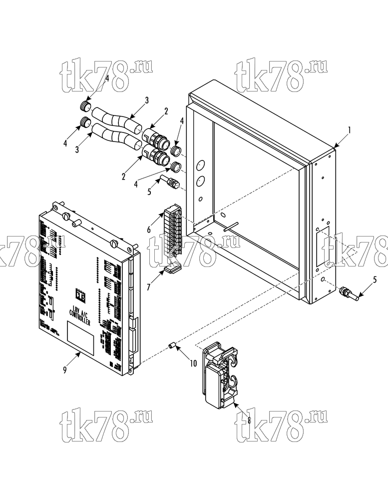 Каталог запчастей для Thermo King  CONTROLLER BOX