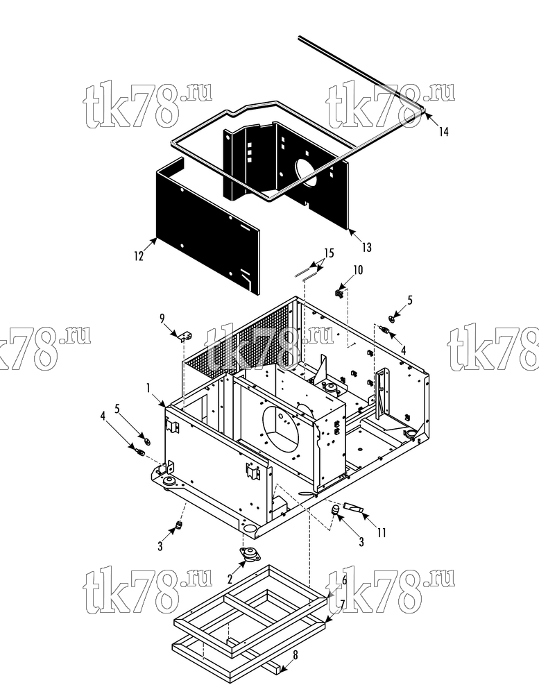 Каталог запчастей для Thermo King  FRAME