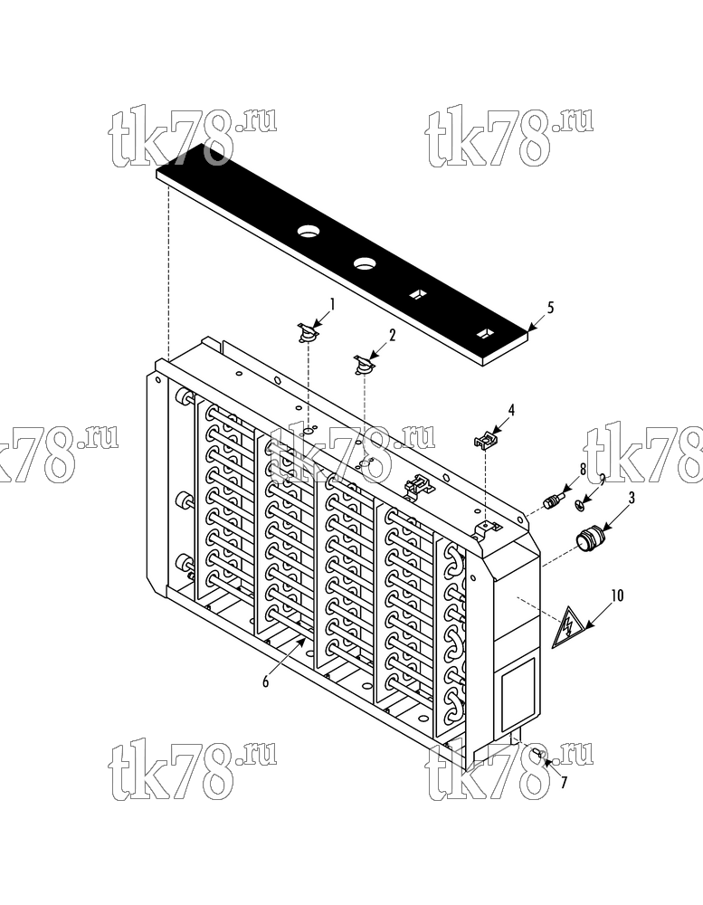 Каталог запчастей для Thermo King  HEATER