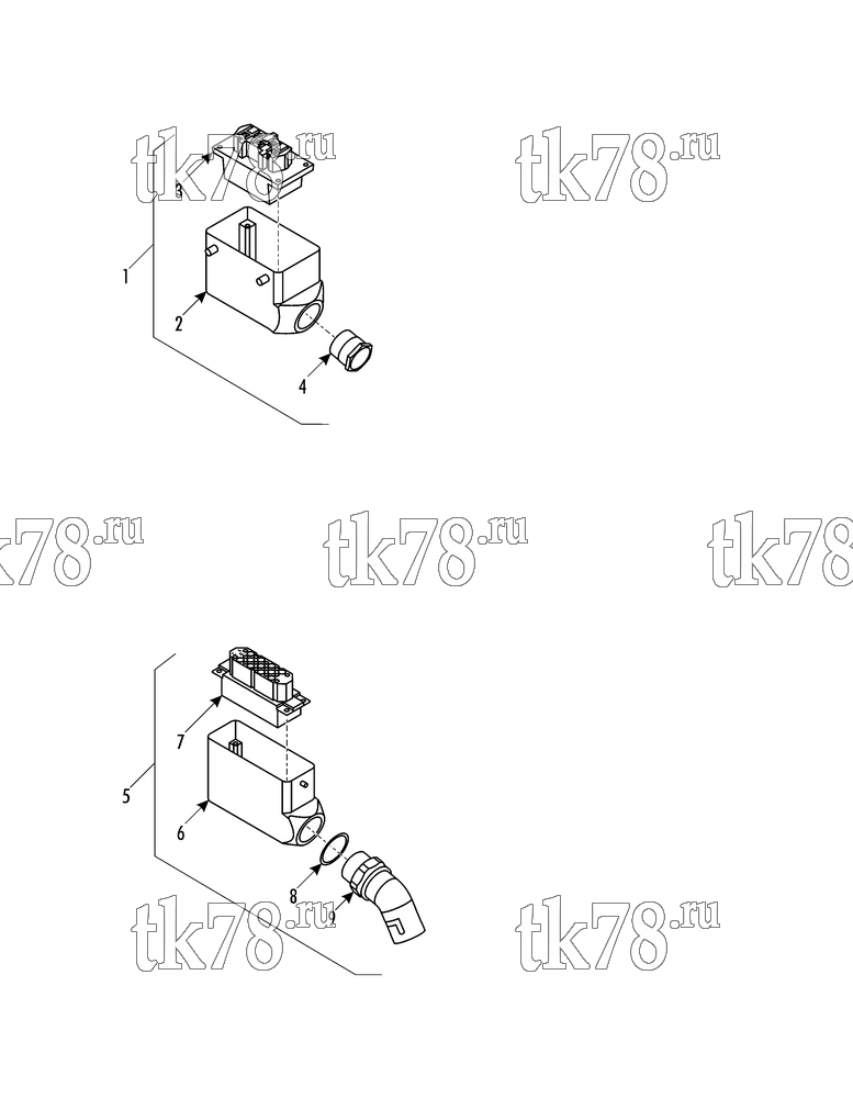Каталог запчастей для Thermo King  MATING CONNECTORS