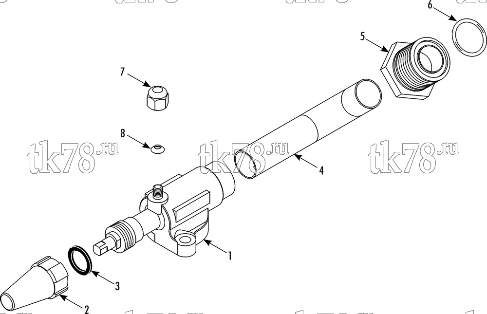 Каталог запчастей для Thermo King AT10-M15 VALVE ASSEMBLY - DISCHARGE