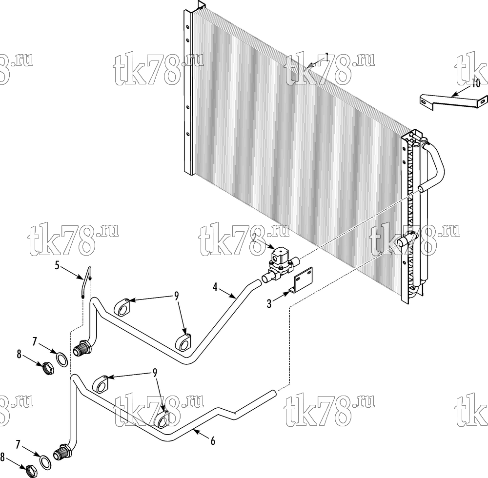 Каталог запчастей для Thermo King ATH-M2 HEATER COMPONENTS (PRIMARY)