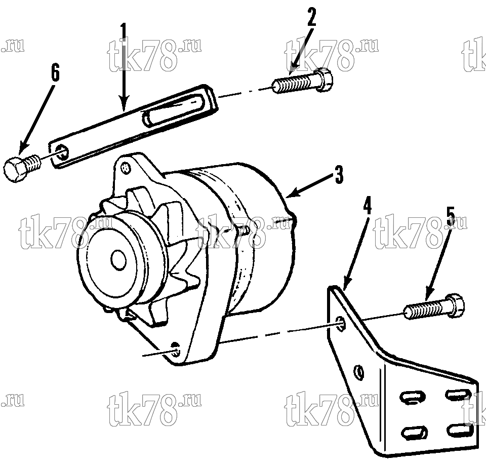 Каталог запчастей для Thermo King  ALTERNATOR GROUP