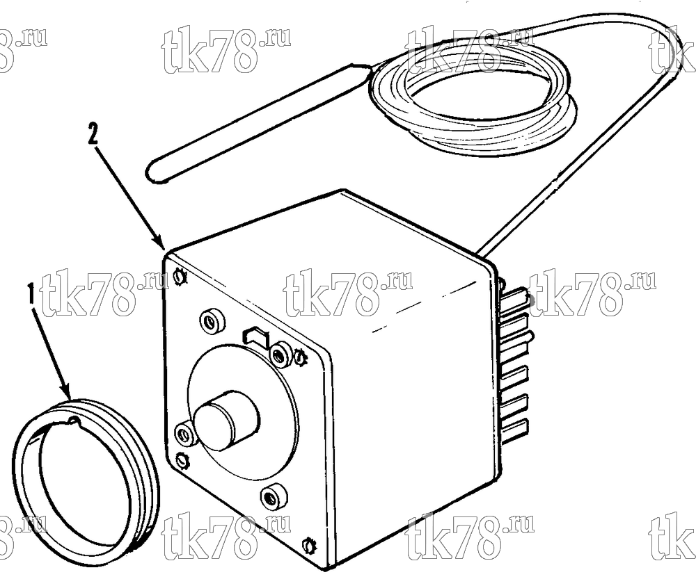 Каталог запчастей для Thermo King Super NWD 30 & 50 5100 THERMOSTAT GROUP