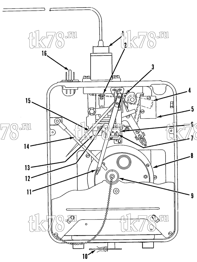 Каталог запчастей для Thermo King Recording Themostat & Thermometer THERMOSTAT ASSEMBLY - 31 DAY
