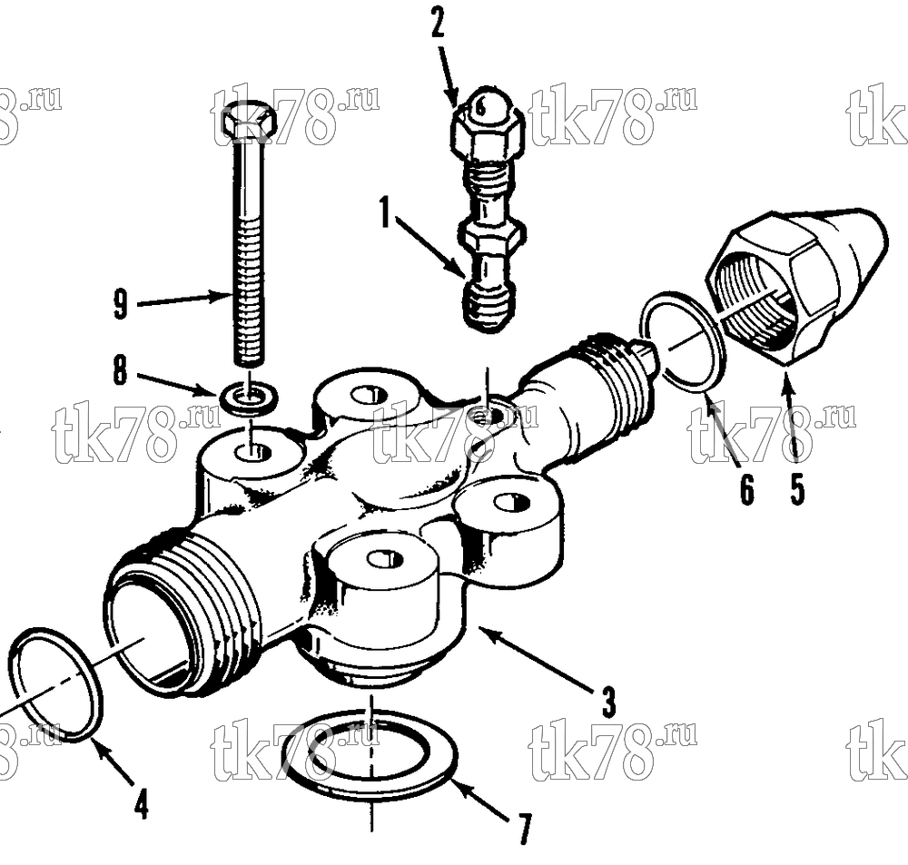 Каталог запчастей для Thermo King RMU SUCTION SERVICE VALVE