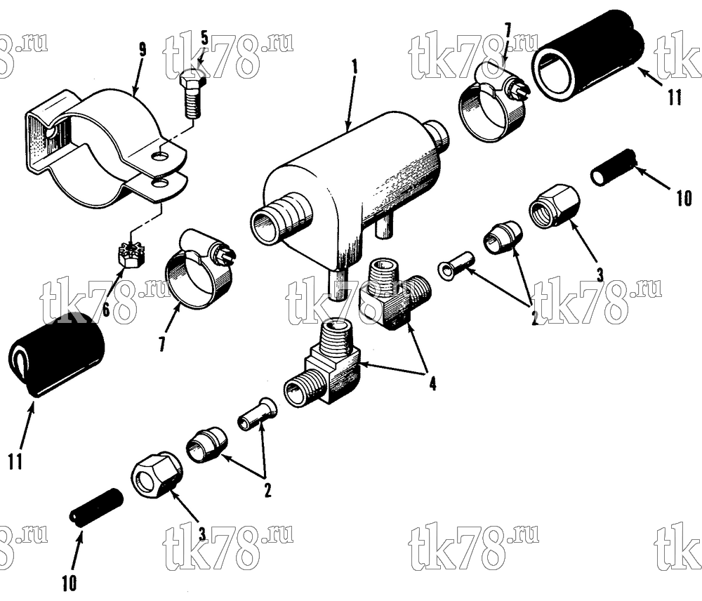 Каталог запчастей для Thermo King Sentry di EMEIA DIESEL FUEL HEATER