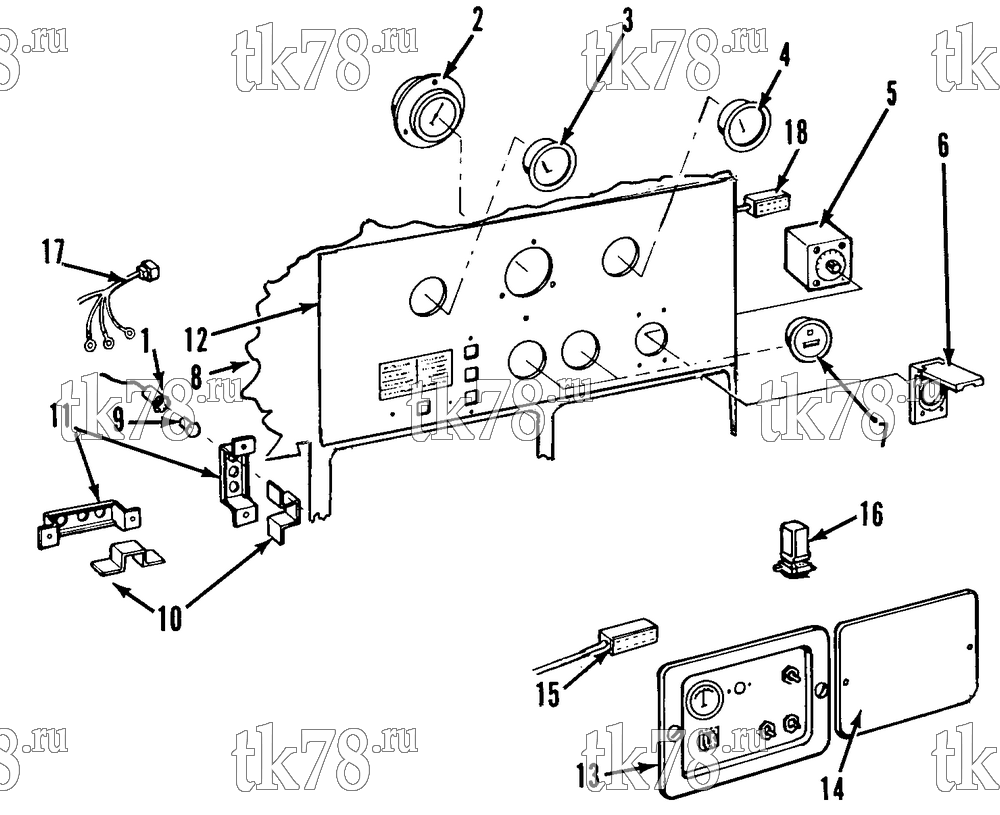 Каталог запчастей для Thermo King  CONTROL BOX (MD-I 30 SSIV)