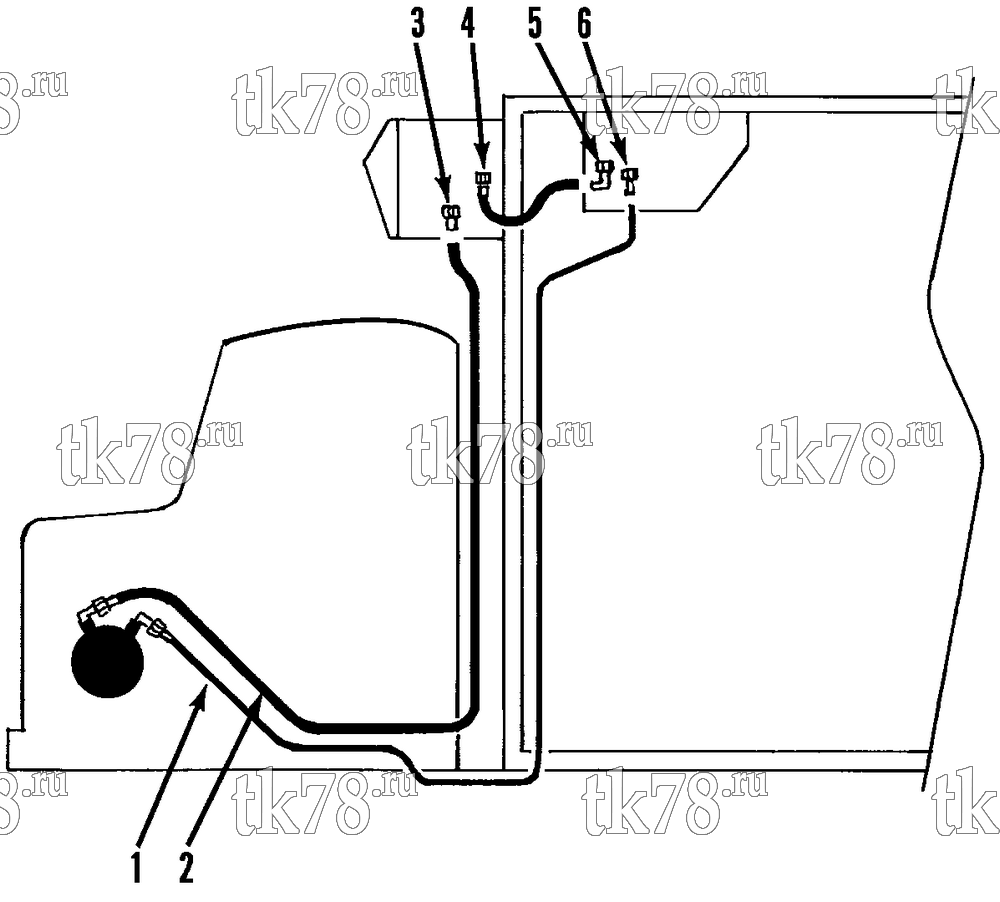 Каталог запчастей для Thermo King STB-I INSTALLATION COMPONENTS - NOSEMOUNT (STB-I 10D, KIT 710859)