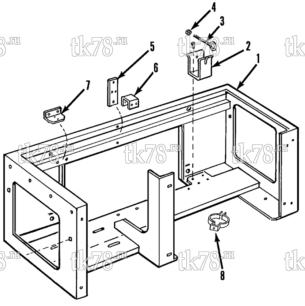 Каталог запчастей для Thermo King STB-I CONDENSER COMPONENTS (STB-I 20D)