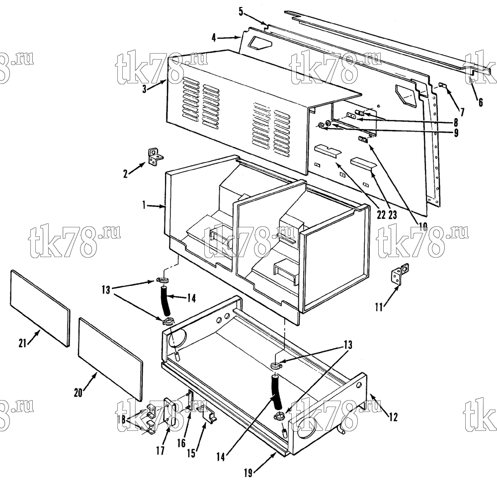 Каталог запчастей для Thermo King  STRUCTURAL COMPONENTS