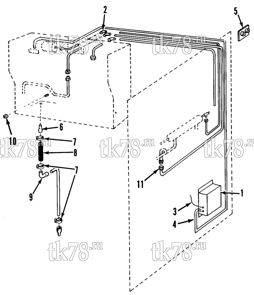 Каталог запчастей для Thermo King LND 30 PEG INSTALLATION COMPONENTS (ERG)