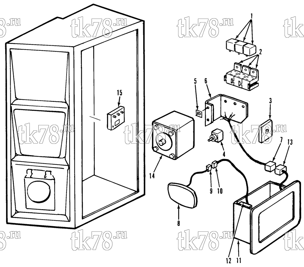 Каталог запчастей для Thermo King  TEMPERATURE SENTRY (Before 1/88)