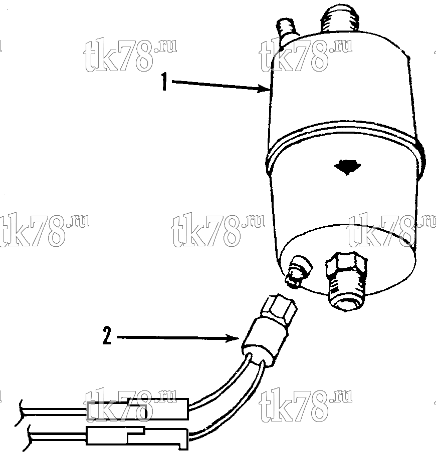 Каталог запчастей для Thermo King  SUCTION LINE FILTER