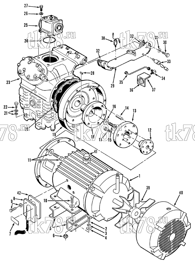 Каталог запчастей для Thermo King  POWER TRAY GROUP & GAUGES