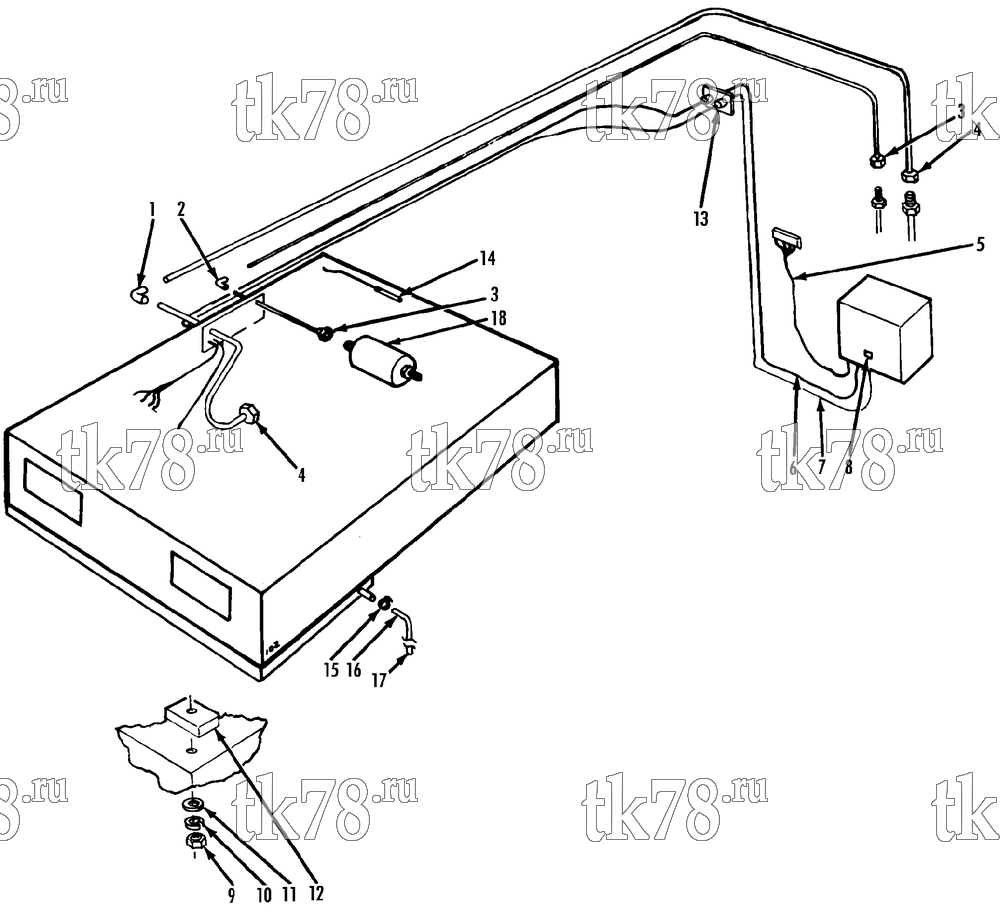 Каталог запчастей для Thermo King  INSTALLATION (EC-1)