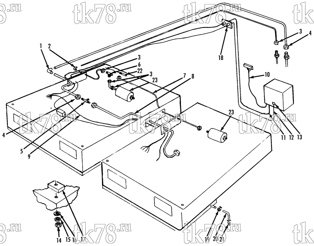 Каталог запчастей для Thermo King  INSTALLATION (EC-2)