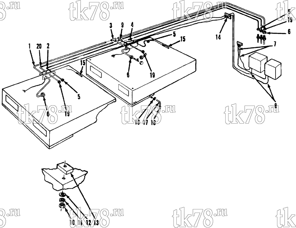 Каталог запчастей для Thermo King  INSTALLATION (ECG-3)