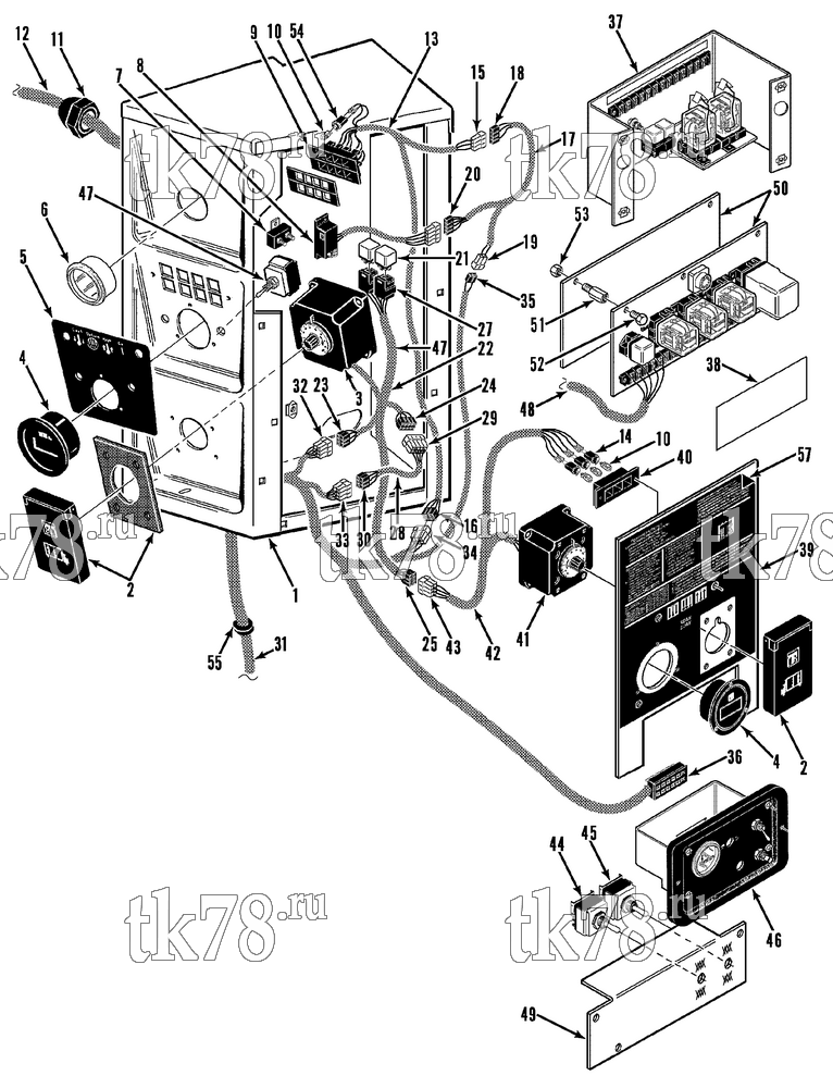 Каталог запчастей для Thermo King  CONTROL BOX (SB-II 30 TC)