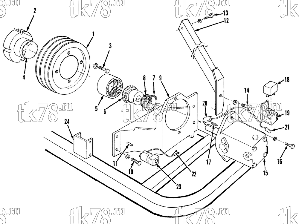 Каталог запчастей для Thermo King  HYDRAULIC PUMP GROUP