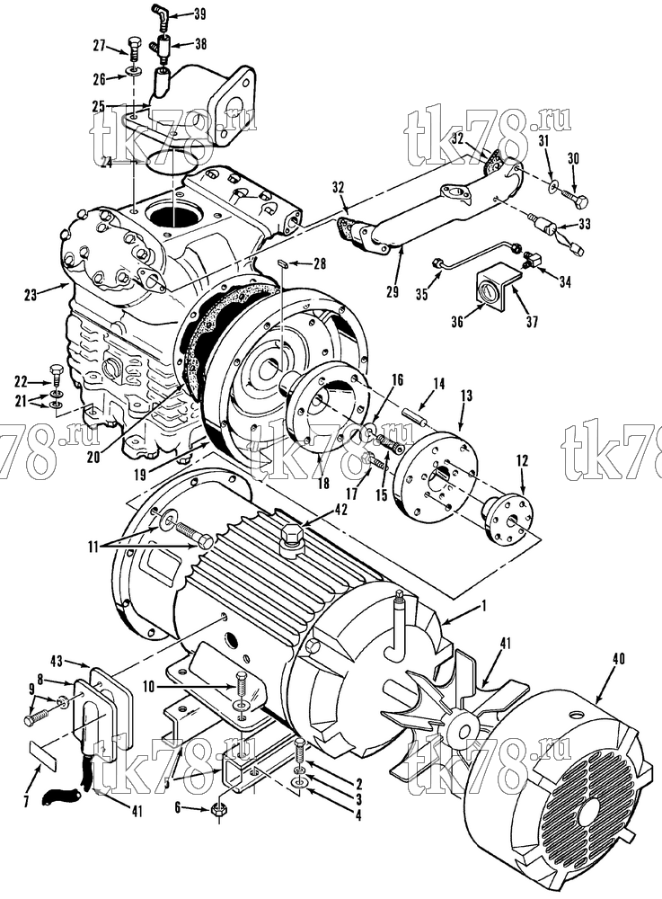 Каталог запчастей для Thermo King  POWER TRAY GROUP & GAUGES