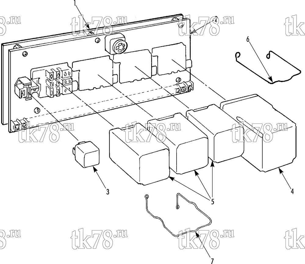 Каталог запчастей для Thermo King HK & HK-II SERIES CYCLE SENTRY II BOARD