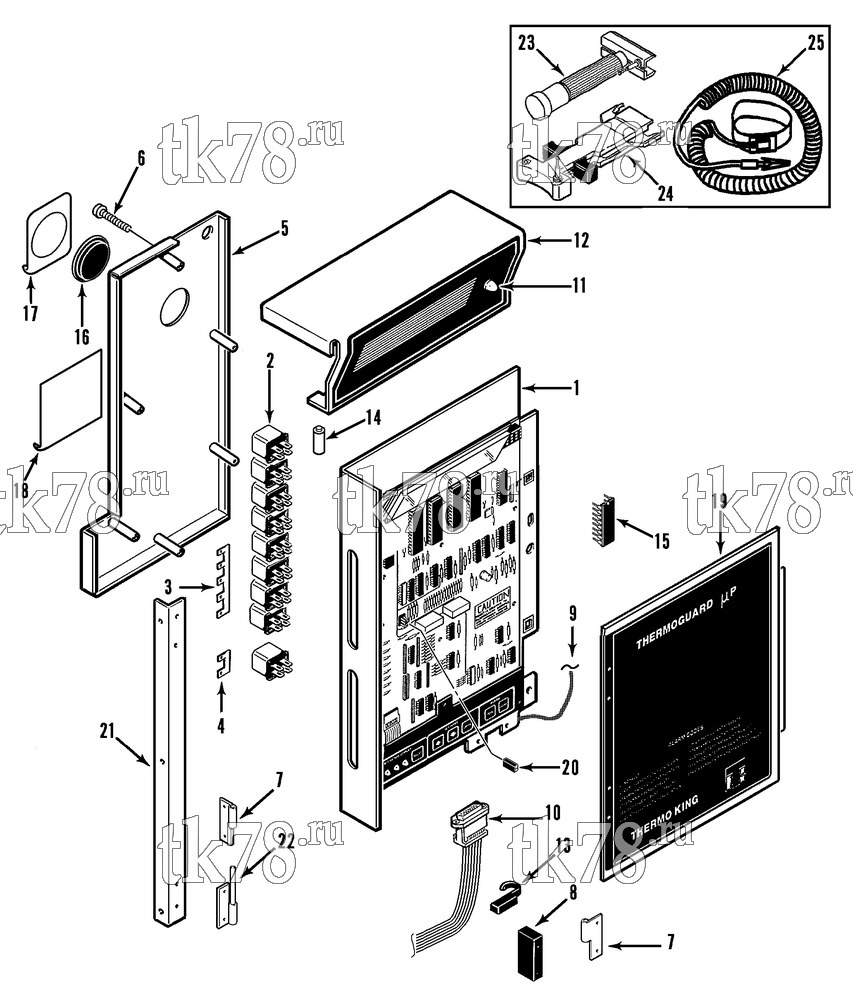 Каталог запчастей для Thermo King  MICROPROCESSOR CONTROLLER