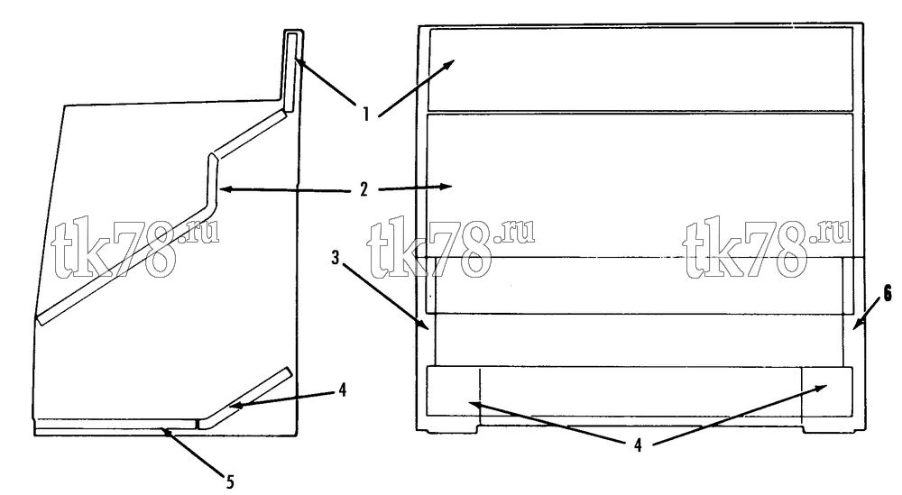 Каталог запчастей для Thermo King  INSULATION