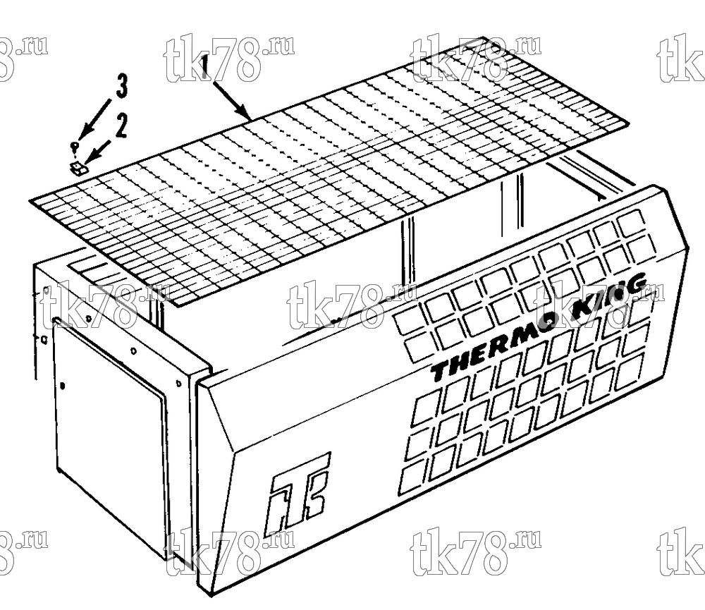 Каталог запчастей для Thermo King  TOP SCREEN OPTION (STB-III)