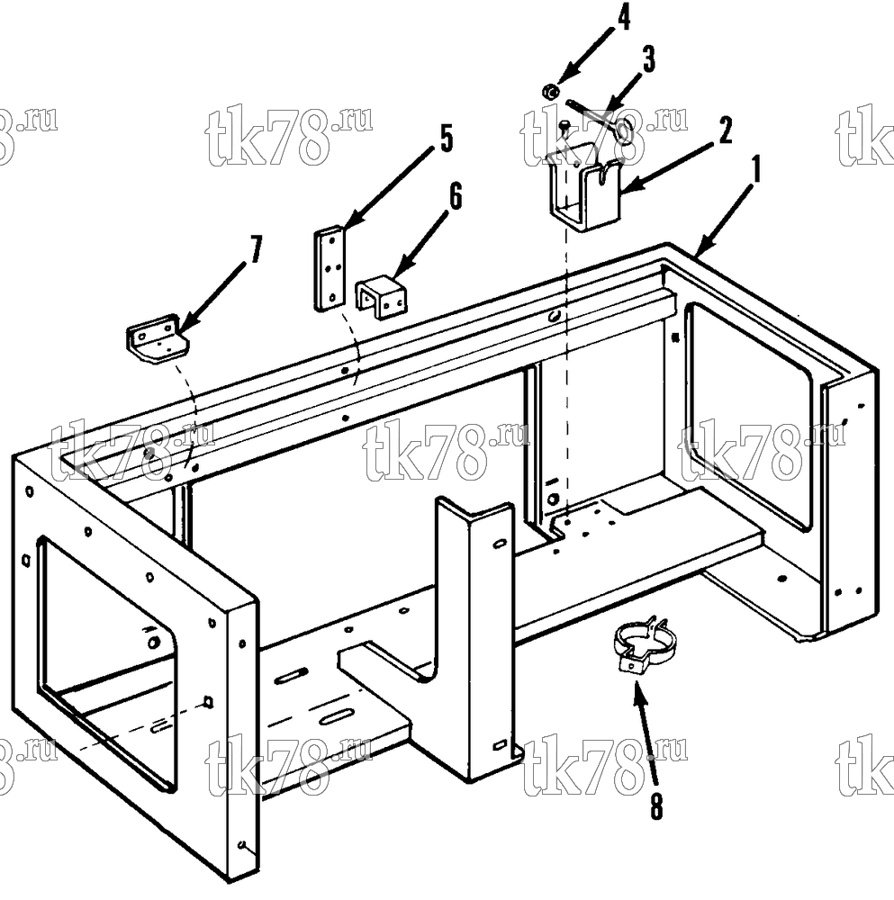 Каталог запчастей для Thermo King STB-III CONDENSER COMPONENTS (STB-III 20D)