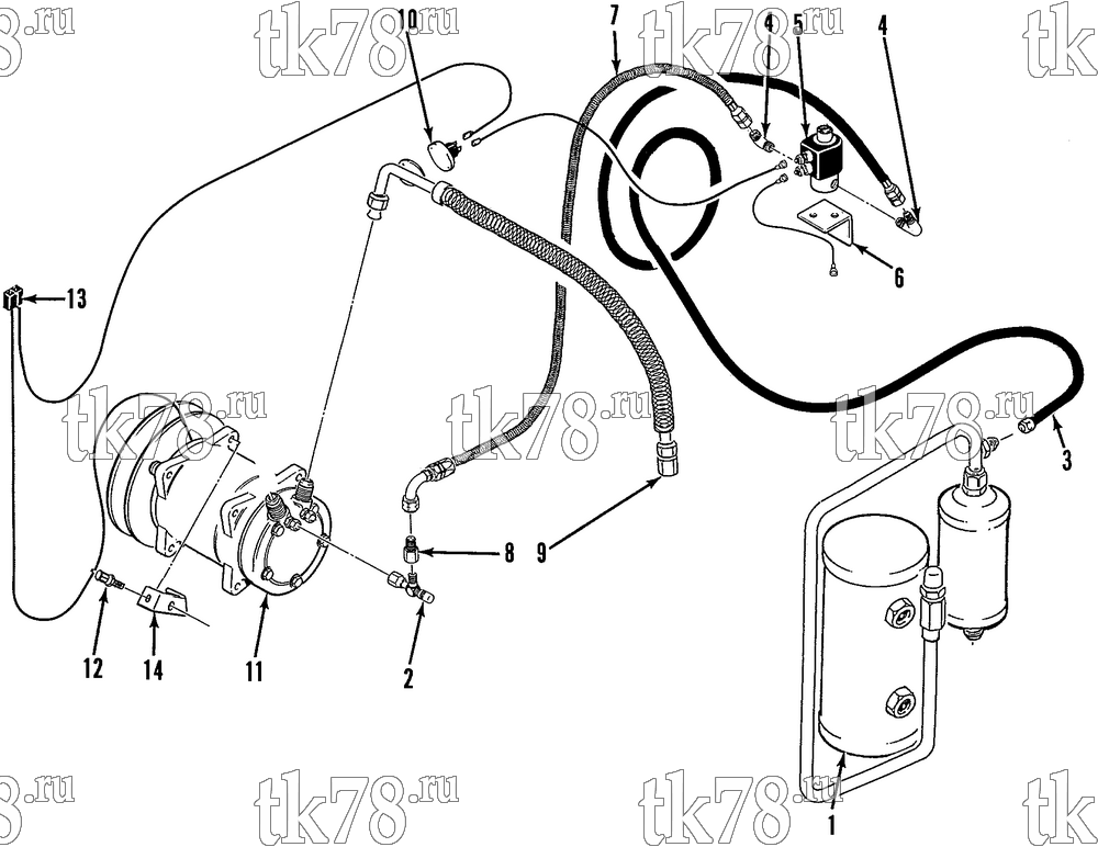 Каталог запчастей для Thermo King  LIQUID INJECTION (STB-III)