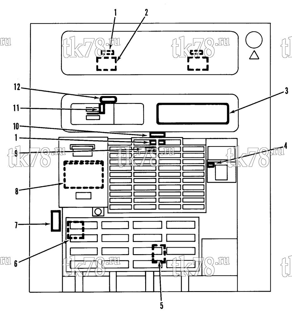 Каталог запчастей для Thermo King CF-II M1C NAMEPLATES