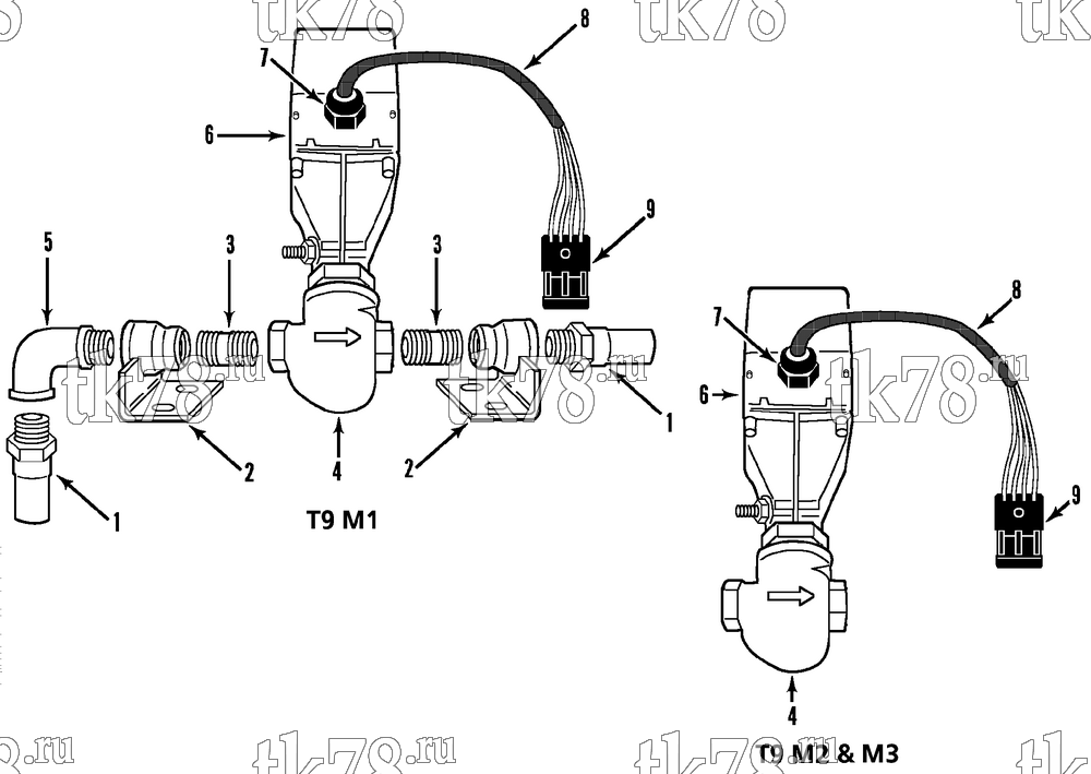 Каталог запчастей для Thermo King  ACTUATOR VALVE GROUP