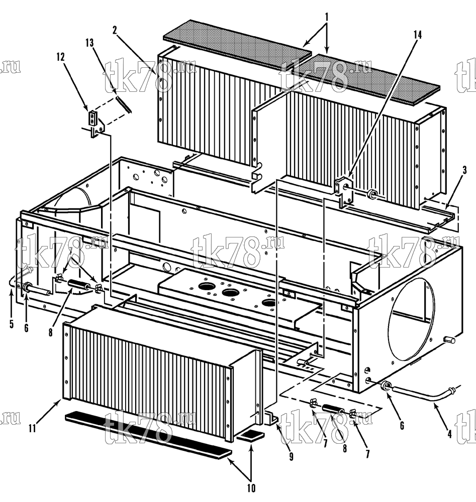 Каталог запчастей для Thermo King  COIL MOUNTING GROUP (U1-M1 & U1-M2)