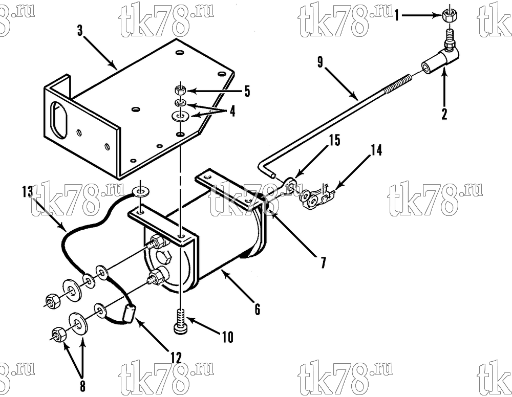 Каталог запчастей для Thermo King  SOLENOID GROUP (HP 2.3)
