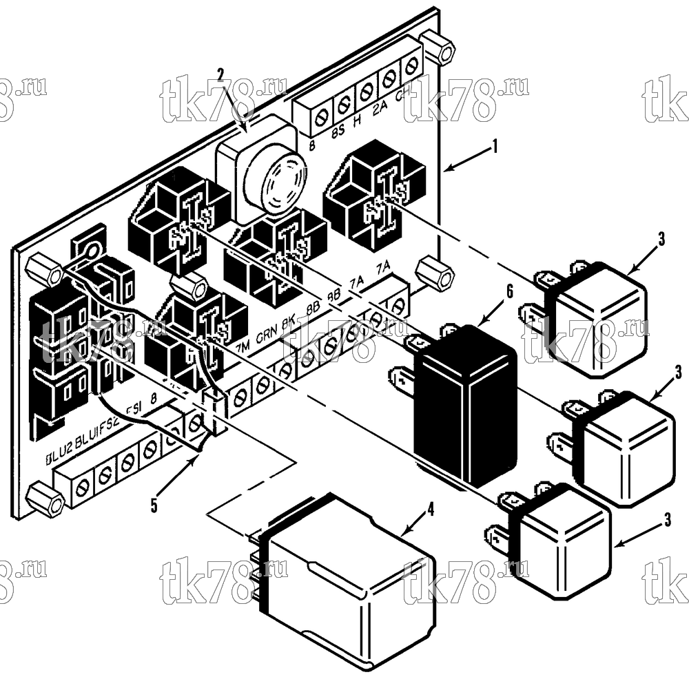 Каталог запчастей для Thermo King  CYCLE SENTRY PC BOARD