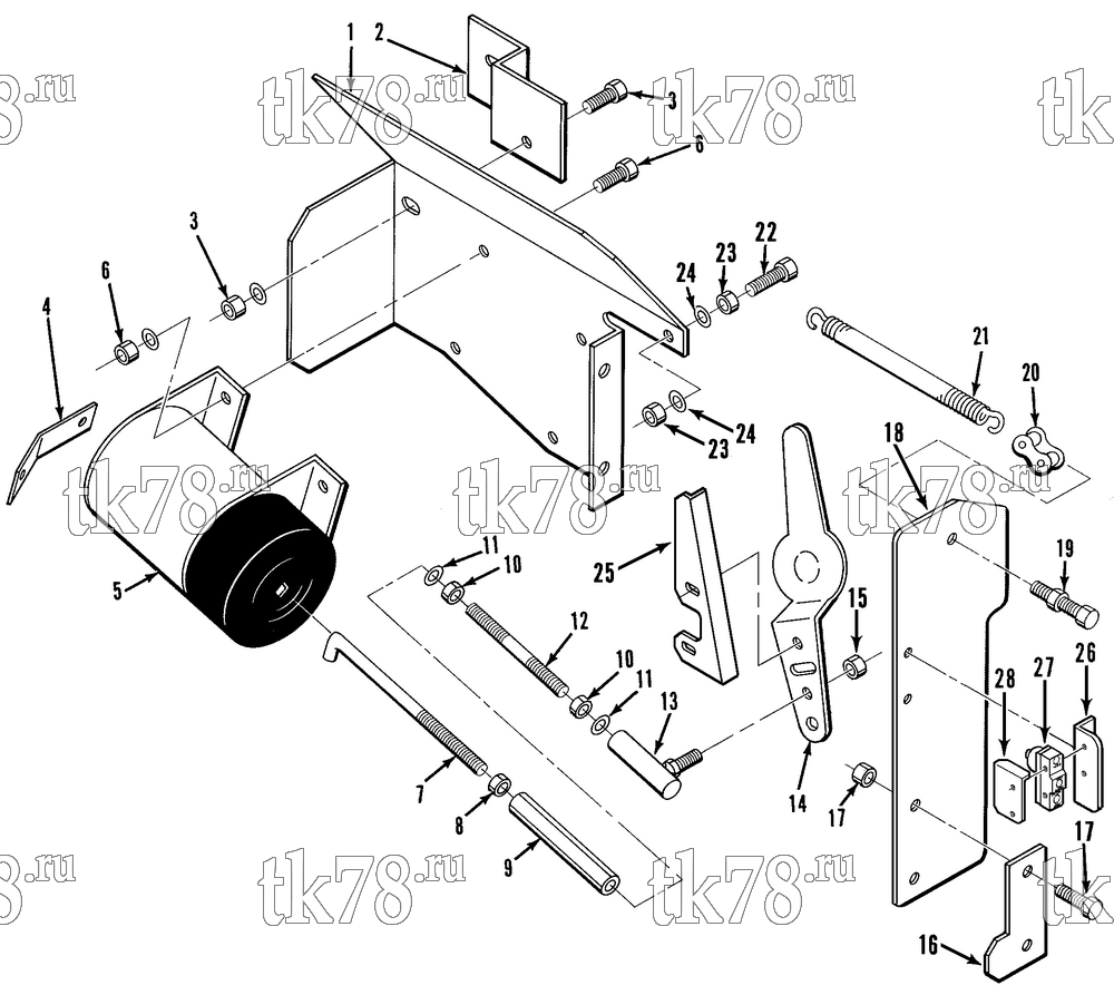 Каталог запчастей для Thermo King  THROTTLE SOLENOID GROUP