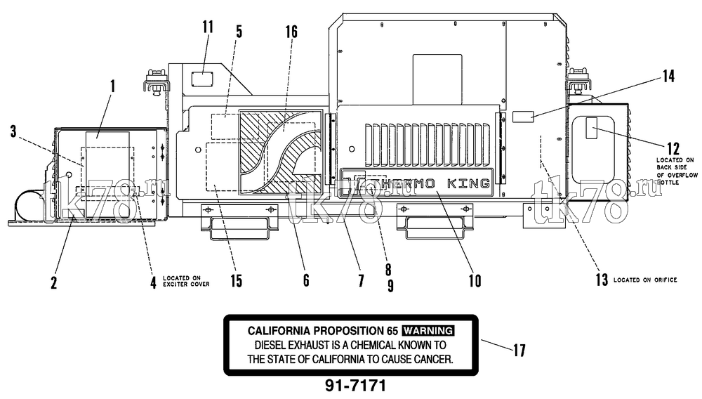 Каталог запчастей для Thermo King  NAMEPLATES