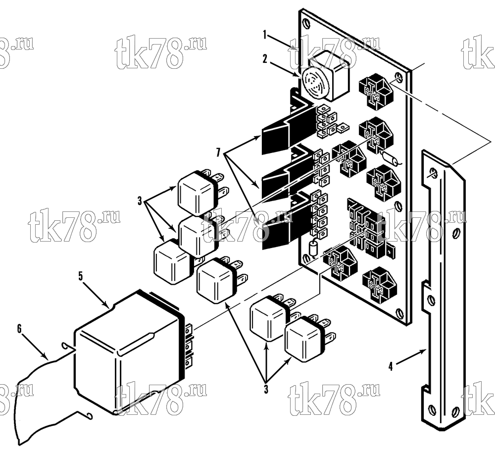 Каталог запчастей для Thermo King  CYCLE SENTRY BOARD