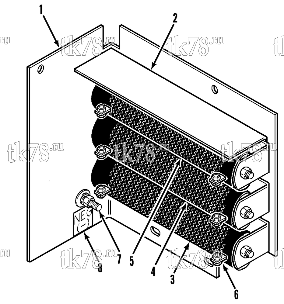 Каталог запчастей для Thermo King  RESISTOR GROUP