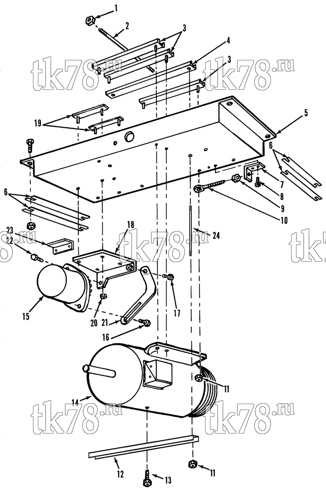 Каталог запчастей для Thermo King  MOTOR & ALTERNATOR GROUP