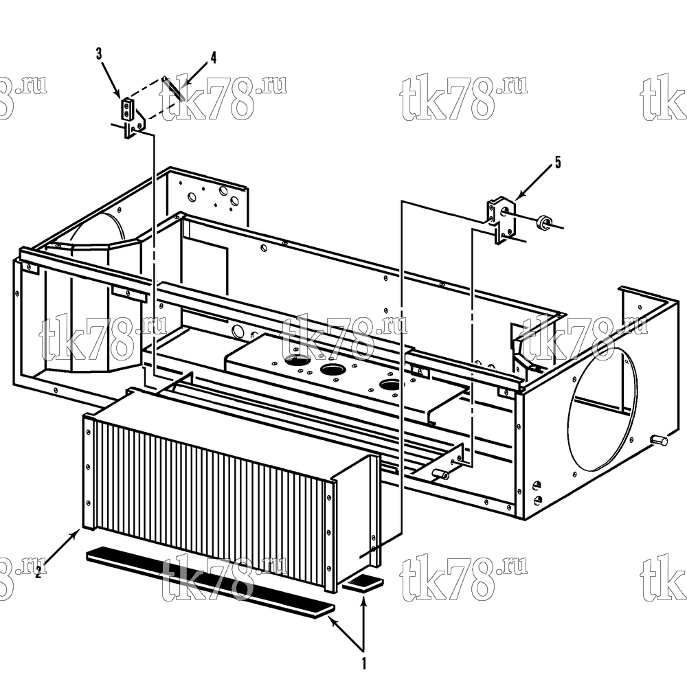 Каталог запчастей для Thermo King UH1-M1 COIL MOUNTING GROUP (UH1 M1 & UH1 M2)